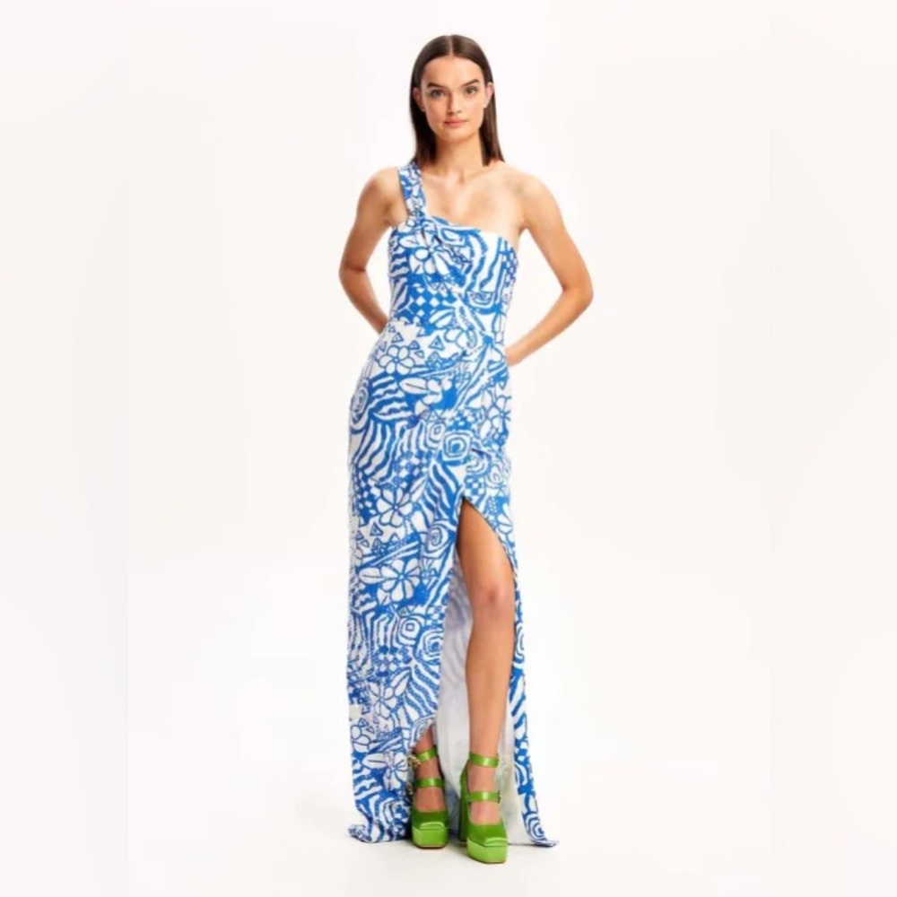 Alice McCall Daisy Daze Gown in Royal Size 2